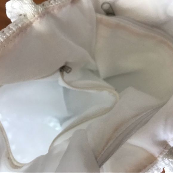 White Woven Shoulder Bag Croft & Barrow - Picture 8 of 14